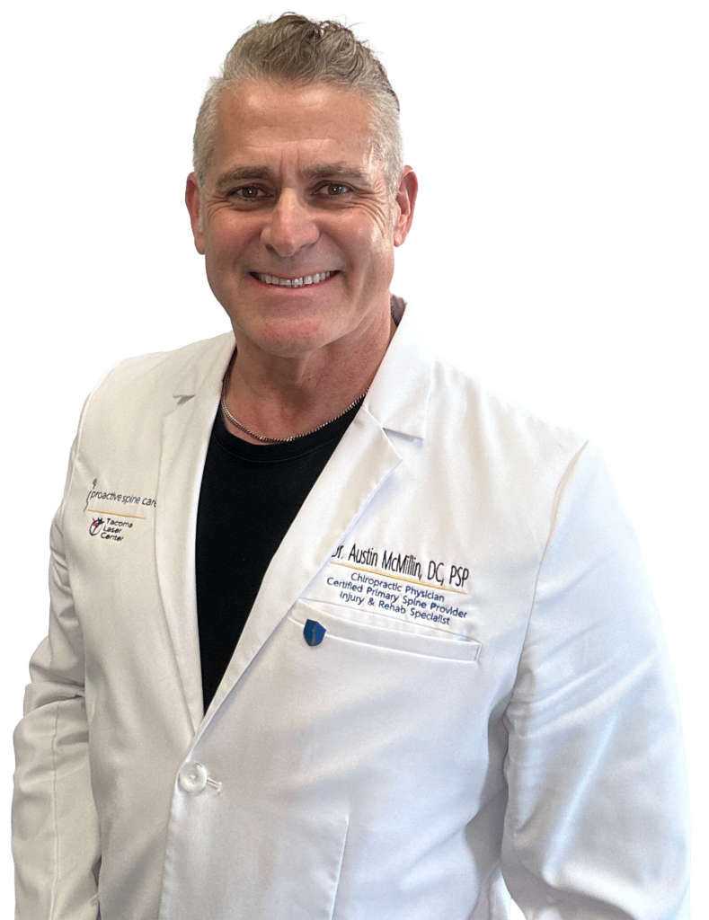 Dr. Austin McMillin, DC, PSP Dr. Austin McMillin_Certified Primary Spine Provider_Tacoma Chiropractor
