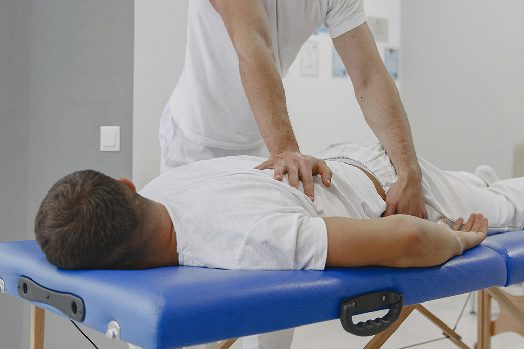 Chiropractic adjustment low back pain